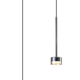 M7872/3000K  Tonic Assembly Dimmable Pendant (WITHOUT PLATE) 1 Light 3000K Bronze/Bronze Glass